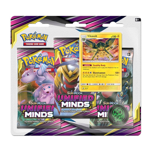 Pokemon TCG: Sun & Moon-Unified Minds 3 Booster Packs