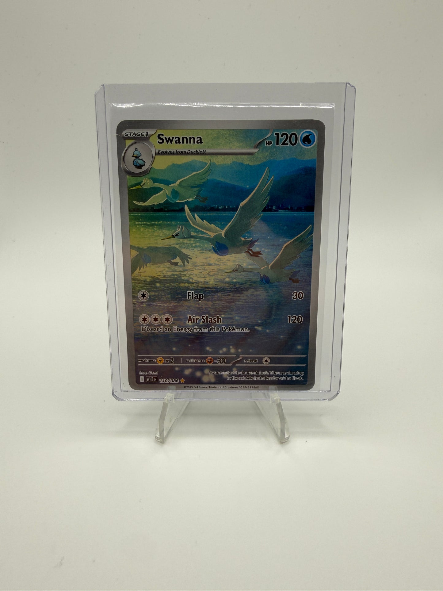 Swanna #110 - White Flare - Near Mint