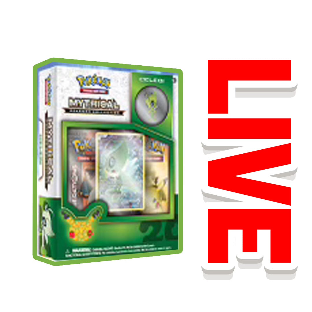 Pokemon TCG: Mythical Pokemon Collection-Celebi