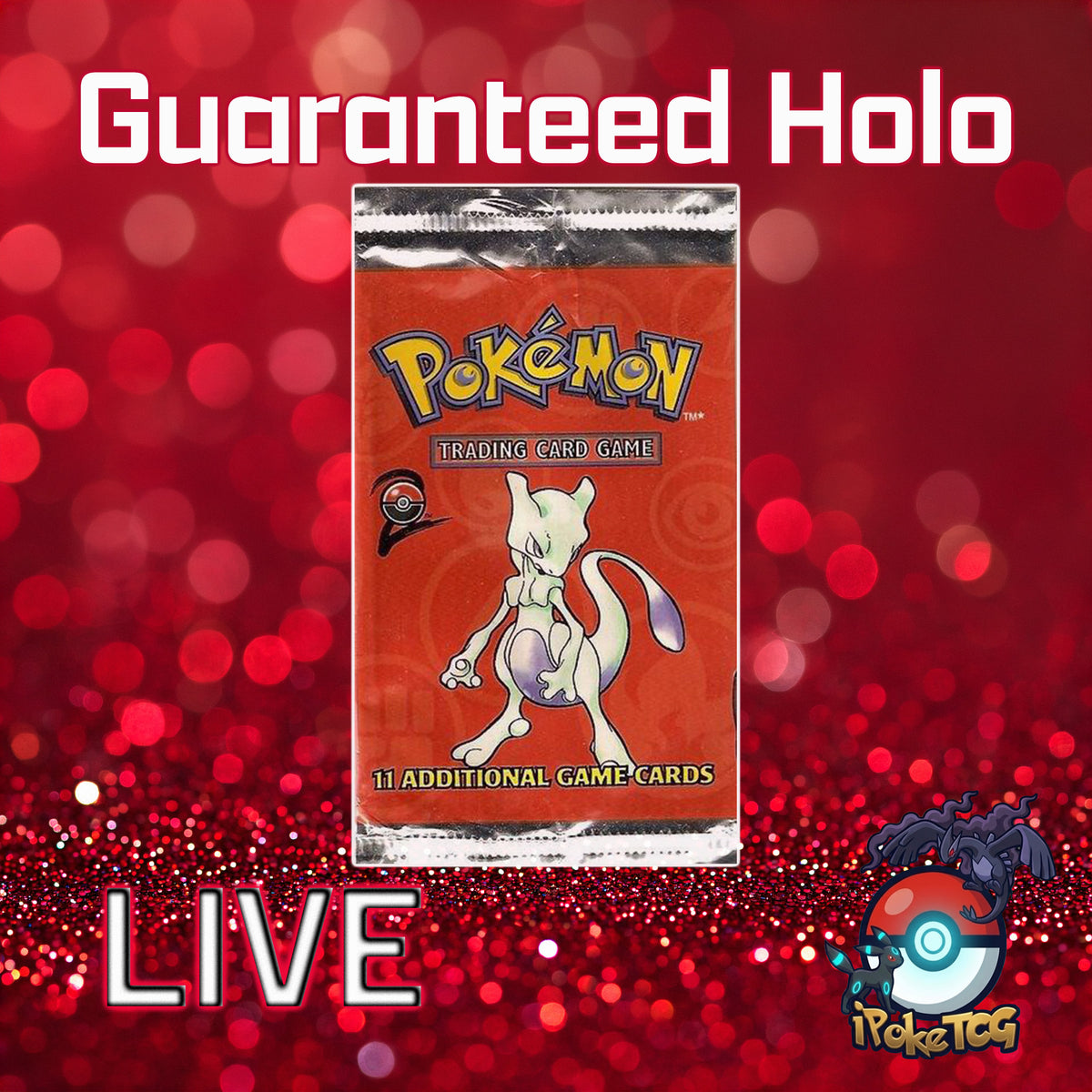 Pokemon TCG: Vintage-**Guaranteed Holo** Booster Packs *(Bounty)*