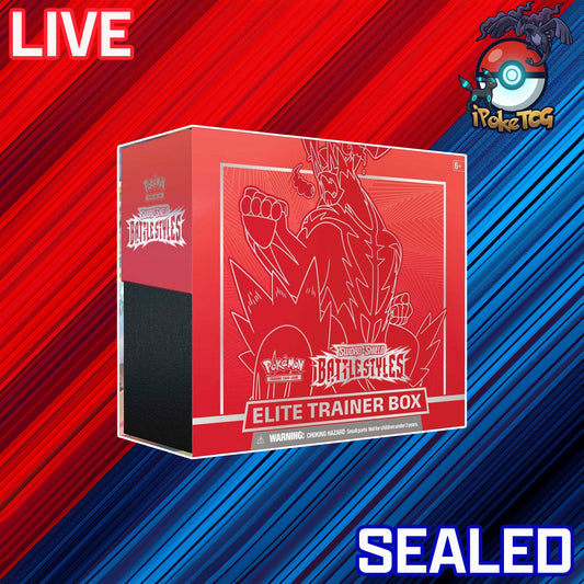 Pokemon TCG: Sword & Shield-Battle Styles Elite Trainer Box (Red)