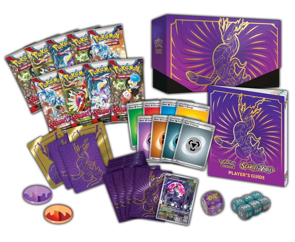 Pokemon TCG: Scarlet & Violet Elite Trainer Box [Miraidon]