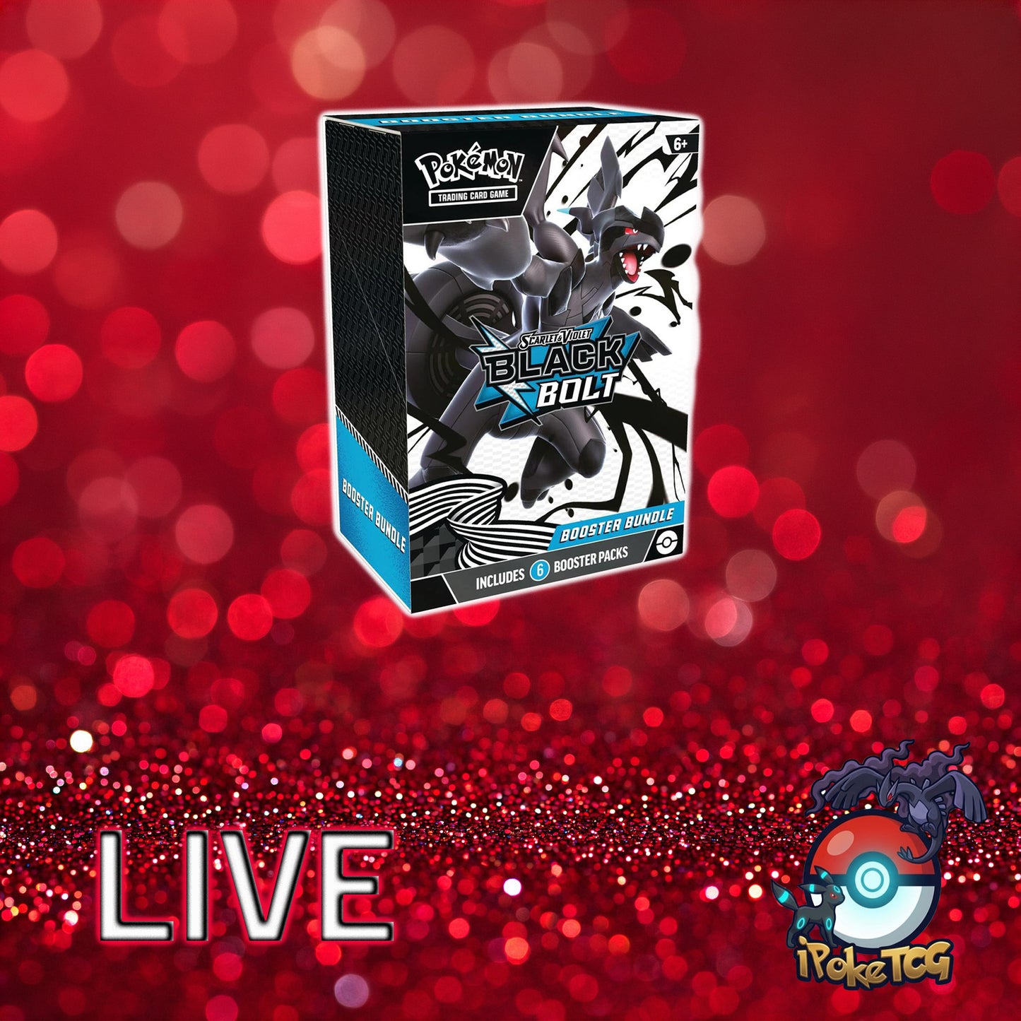 Pokemon TCG: Scarlet & Violet-Black & White Booster Bundle