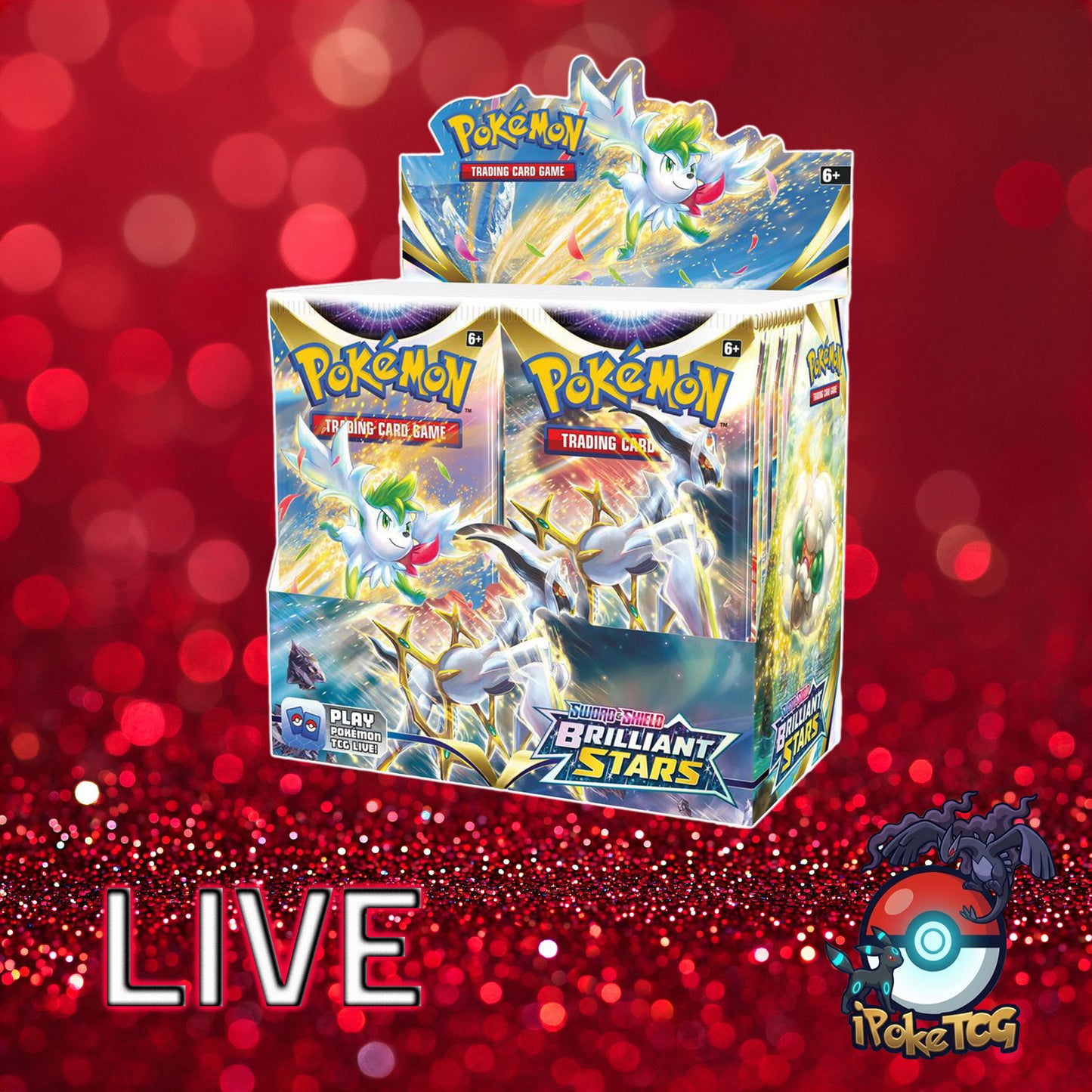 Pokemon TCG: Sword & Shield - Brilliant Stars Booster Box (36 Packs)