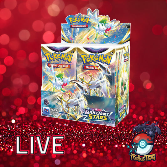 Pokemon TCG: Sword & Shield - Brilliant Stars Booster Box (36 Packs)