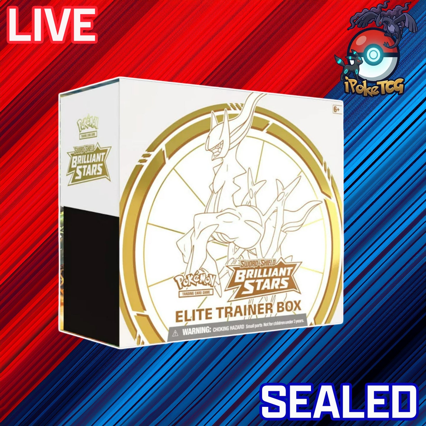 Pokemon TCG: Sword & Shield-Brilliant Stars Elite Trainer Box
