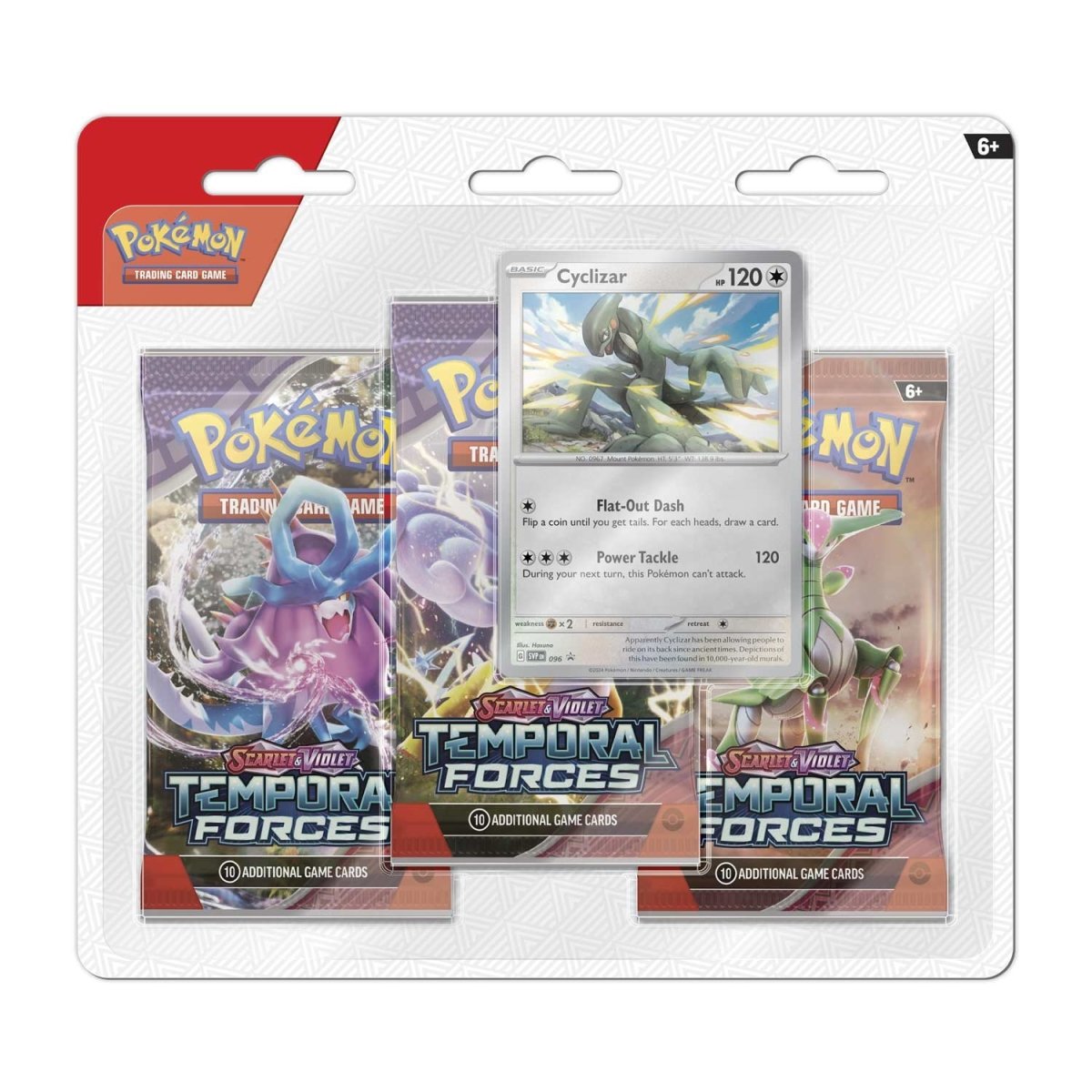Pokemon TCG: Scarlet & Violet-Temporal Forces 3 Pack Blister