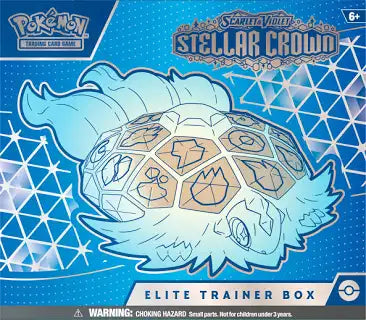 Pokemon TCG: Scarlet & Violet-Stellar Crown Elite Trainer Box