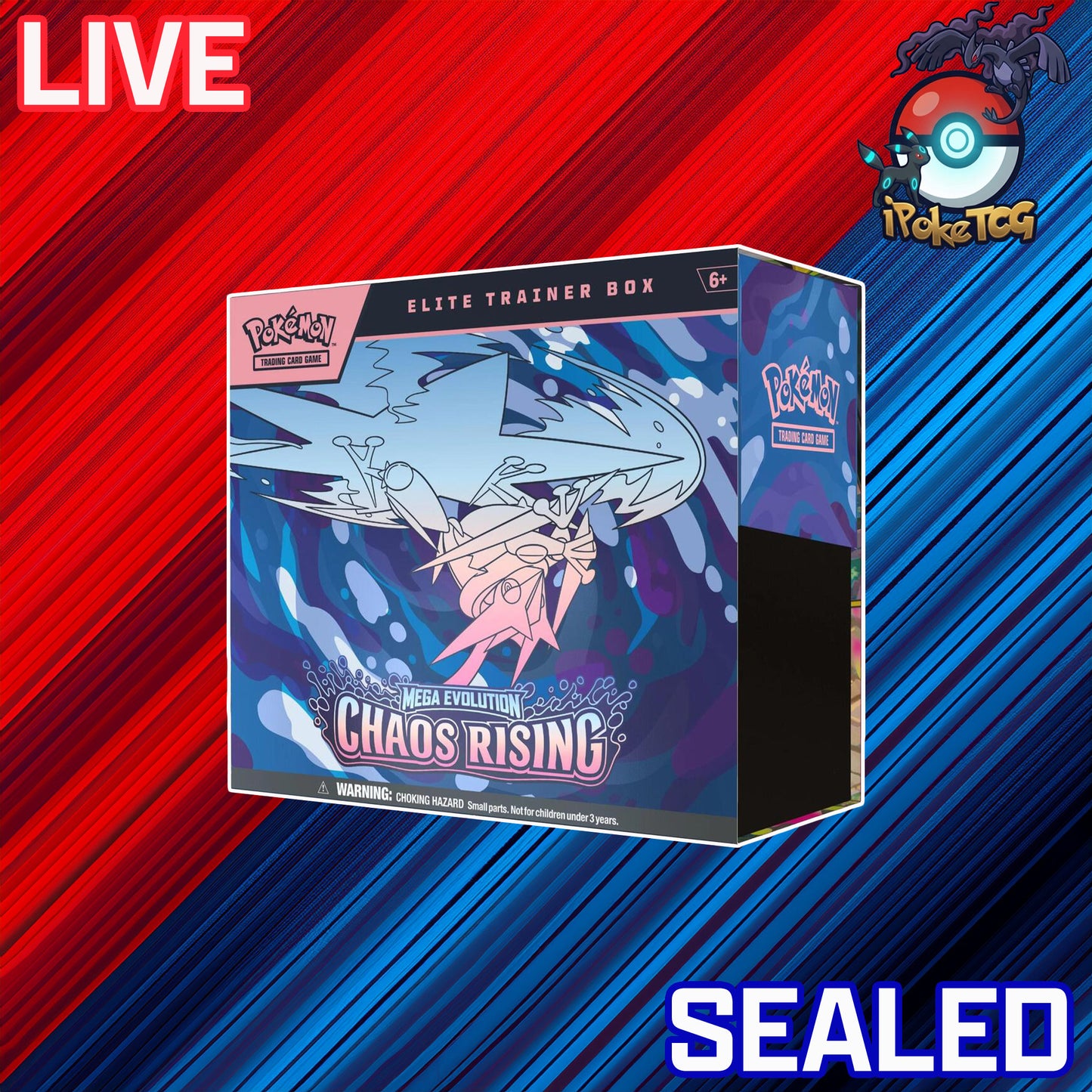 Pokemon TCG: Mega Evolution-Chaos Rising Elite Trainer Box
