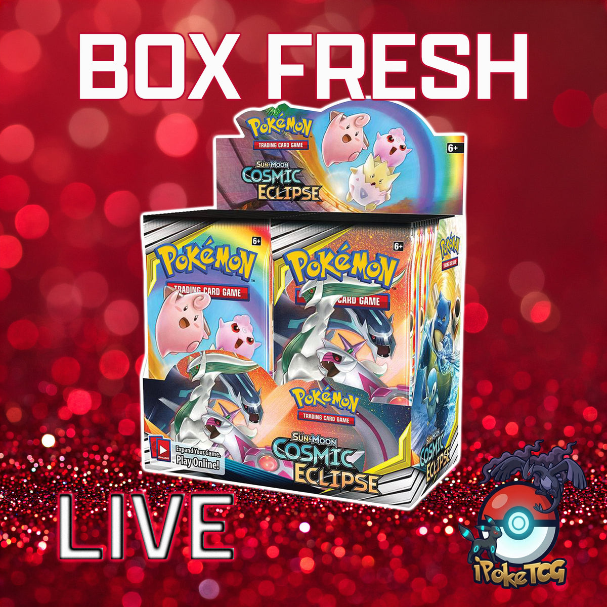 Pokemon TCG: Sun & Moon—Cosmic Eclipse Booster Pack *(Box Fresh)* *(Bounty)*