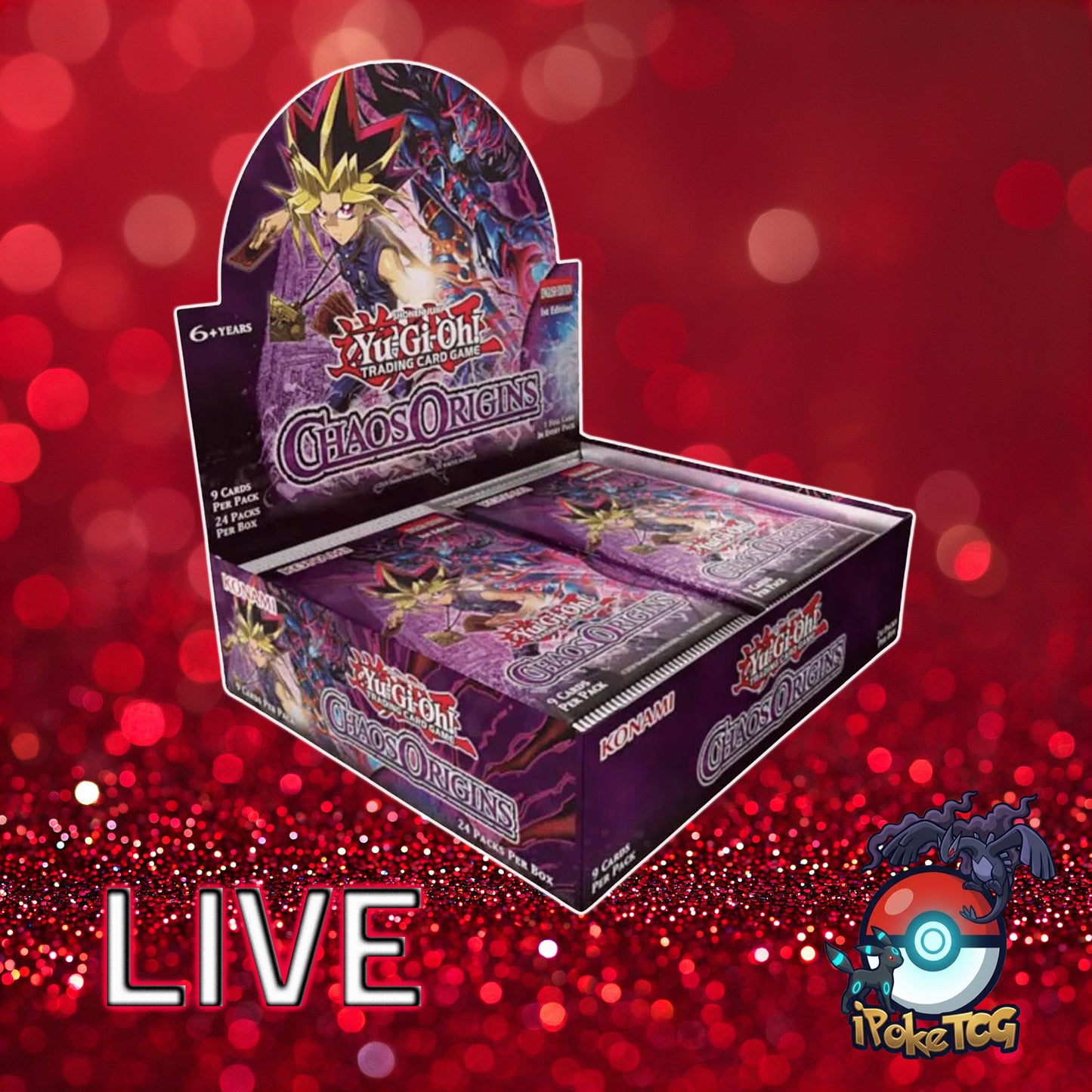 Yu-Gi-Oh TCG: Chaos Origins Booster Box [1st Edition][English]