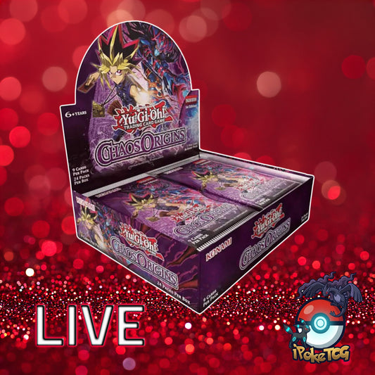 Yu-Gi-Oh TCG: Chaos Origins Booster Box [1st Edition][English]