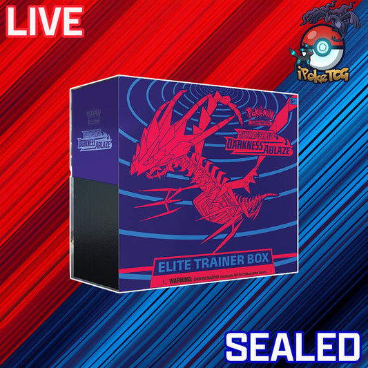 Pokemon TCG: Sword & Shield-Darkness Ablaze Elite Trainer Box