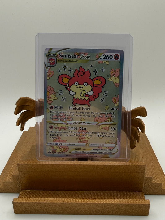 Simisear VSTAR #GG37 - Crown Zenith - Near Mint