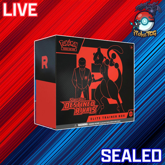 Pokemon TCG: Scarlet & Violet-Destined Rivals Elite Trainer Box