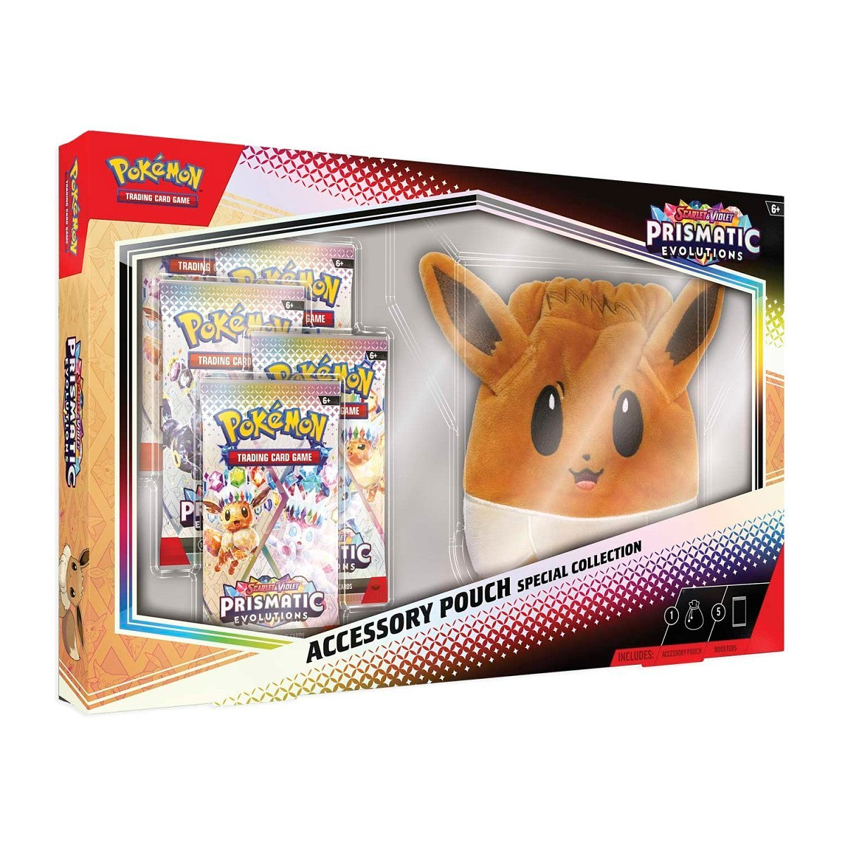Pokemon TCG: Scarlet & Violet-Prismatic Evolutions Accessory Pouch Special Collection