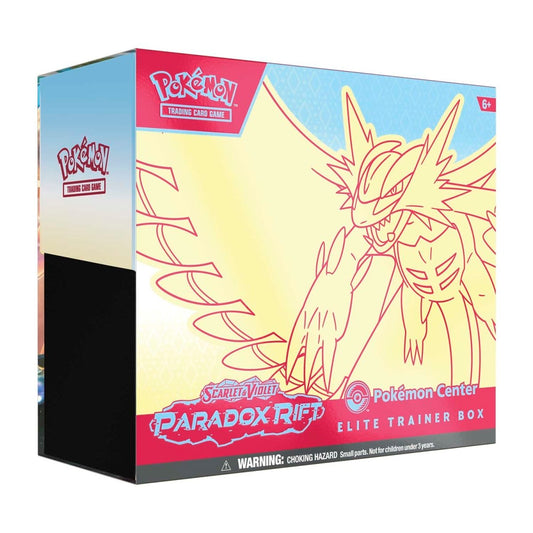 Pokemon TCG: Scarlet & Violet-Paradox Rift *Pokemon Center* Elite Trainer Box (Roaring Moon)