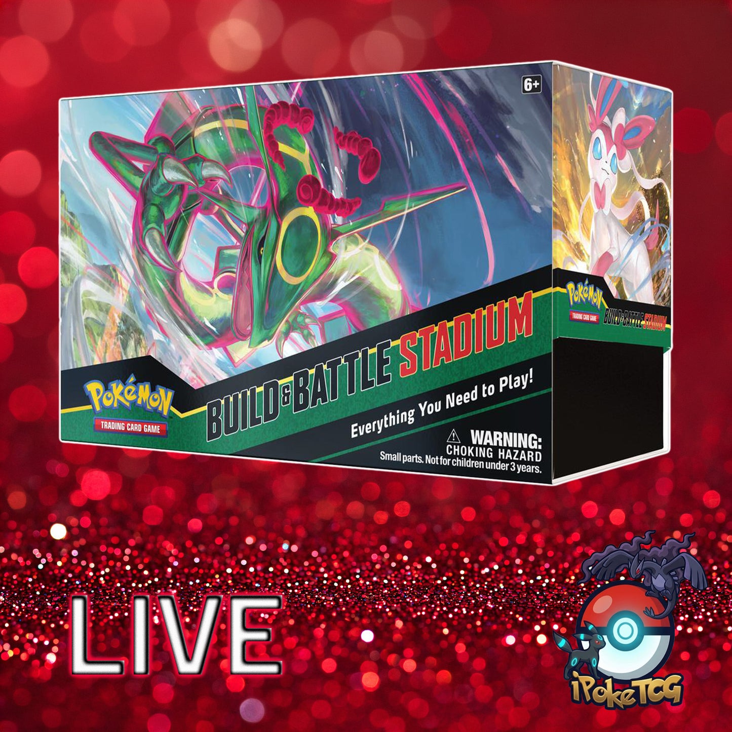 Pokemon TCG: Sword & Shield-Evolving Skies Build & Battle Stadium