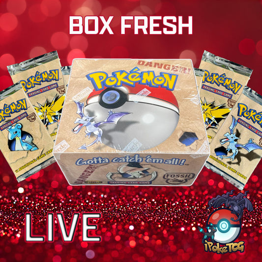 Pokemon TCG: (1999) Fossil Unlimited Booster Pack *(Bounty)*