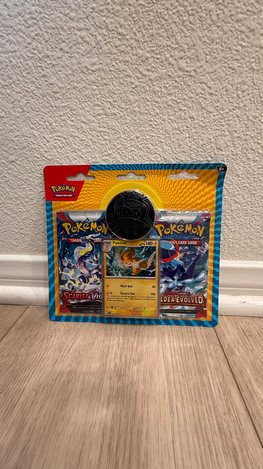 Pokemon TCG: Scarlet & Violet-Paldea Evolved 2-Pack Blister (Pawmot)