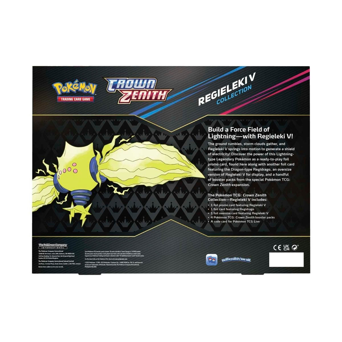 Pokemon TCG: Crown Zenith Collection (Regieleki V) iPokeTCG Pokemon TCG: Crown Zenith Collection (Regieleki V) iPokeTCG