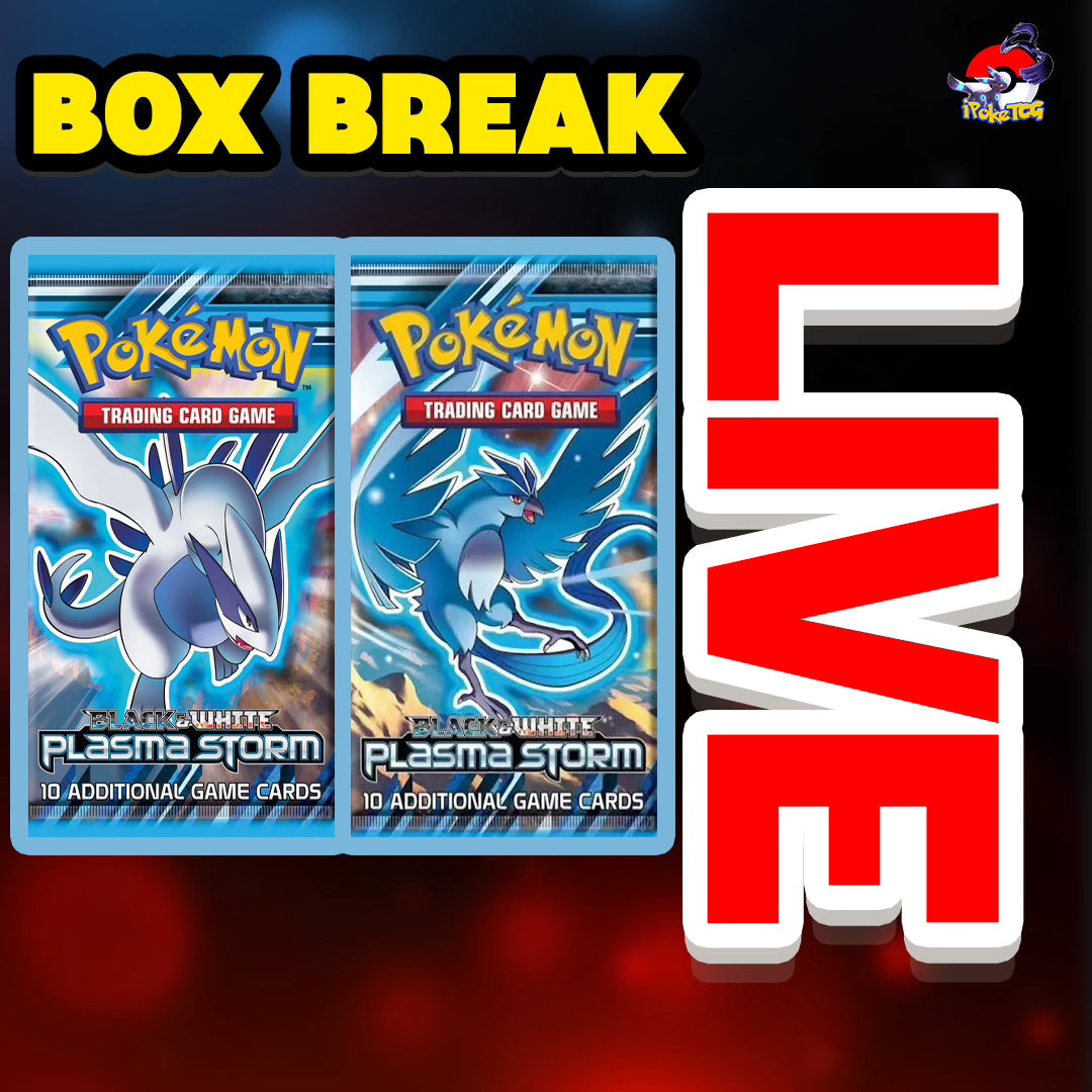 Pokémon TCG: Black & White—Plasma Storm Booster Pack (Box Break)