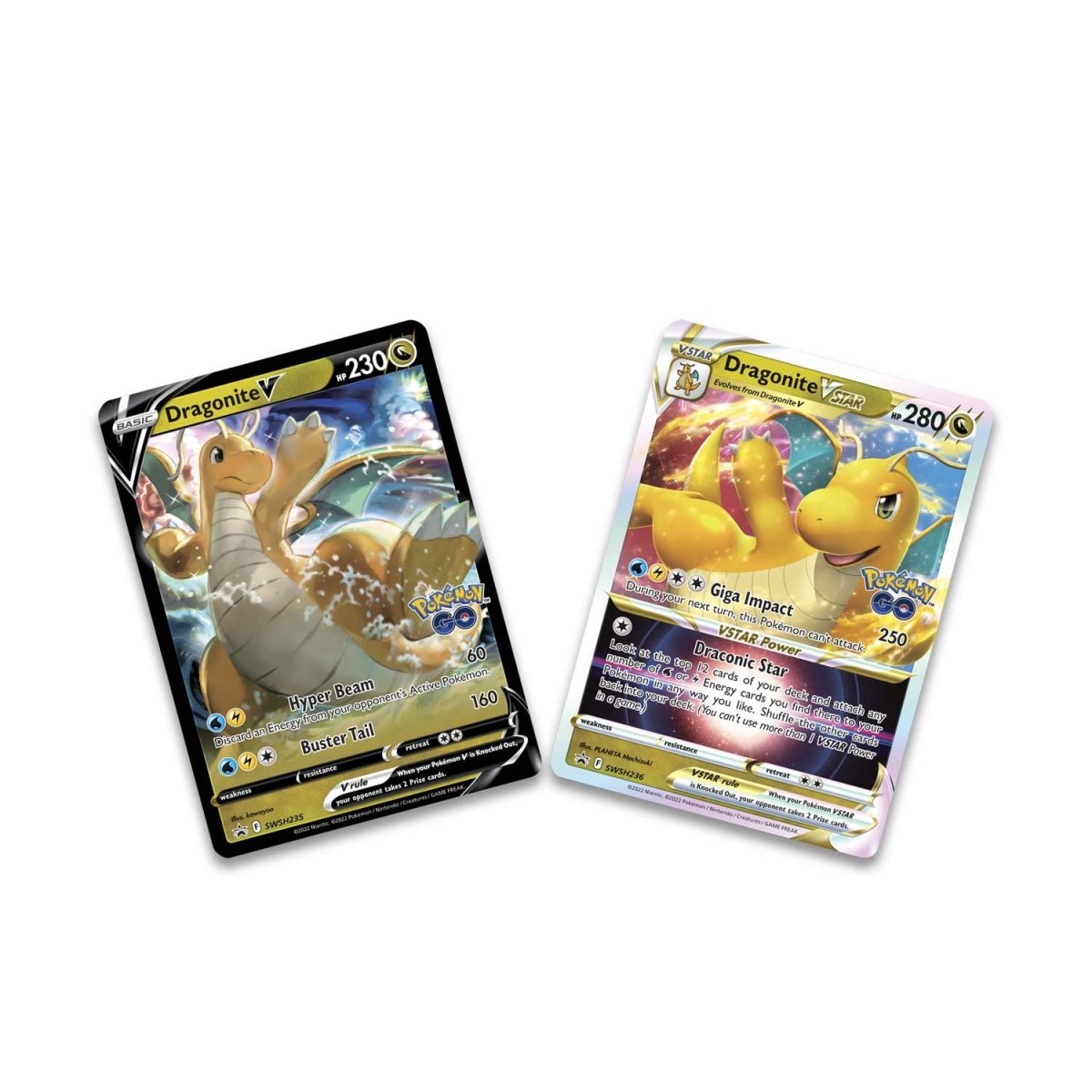 Pokemon TCG: Pokemon GO Premier Deck Holder Collection (Dragonite VSTAR)