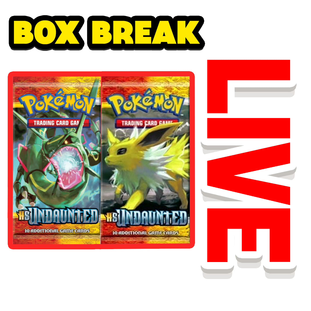 Pokemon TCG: HeartGold & SoulSilver Undaunted Booster Pack (Box Fresh)