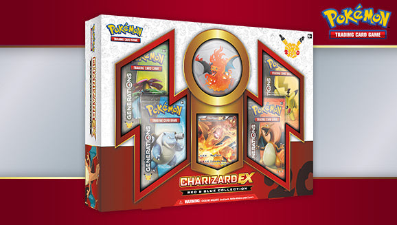 Pokemon TCG: Red & Blue Collection—Charizard-EX