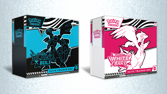 Pokemon TCG: Scarlet & Violet-Black Bolt & White Flare Elite Trainer Box