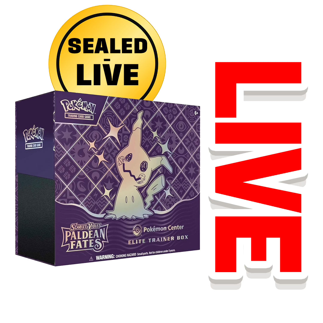 Pokemon TCG: Scarlet & Violet-Paldean Fates Elite Trainer Box