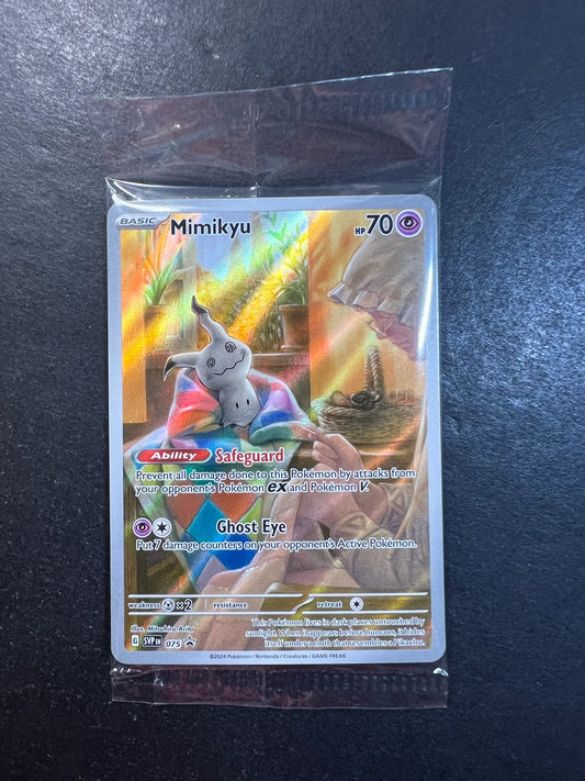 Mimikyu - 075 Ultra Rare Promo - Sealed - Paldean Fatesld