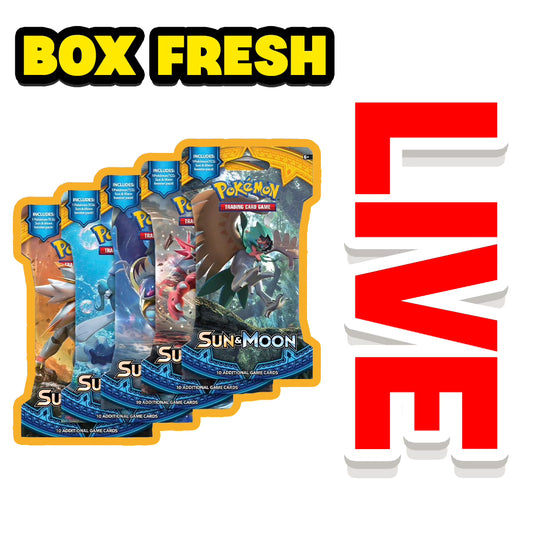 Pokemon TCG: Sun & Moon Booster Pack *(Box Fresh)*