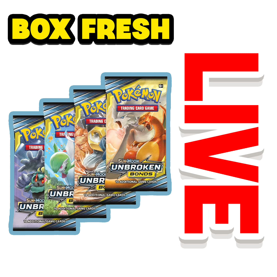 Pokemon TCG: Sun&Moon - Unbroken Bonds Booster Pack *(Box Fresh)*