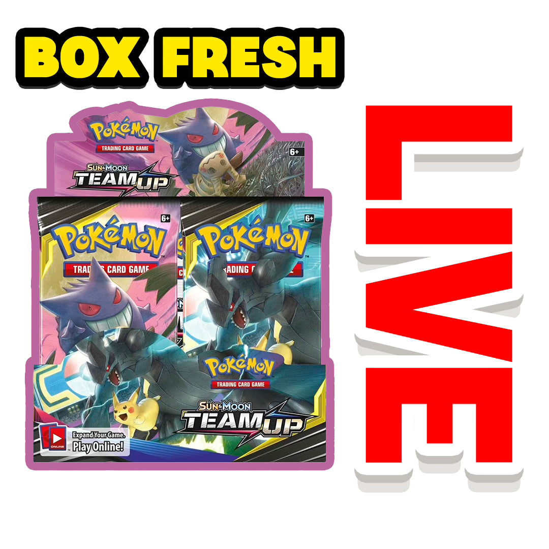 Pokemon TCG: Sun & Moon-Team Up Booster Pack **(Box Fresh)** **(Bounty)**