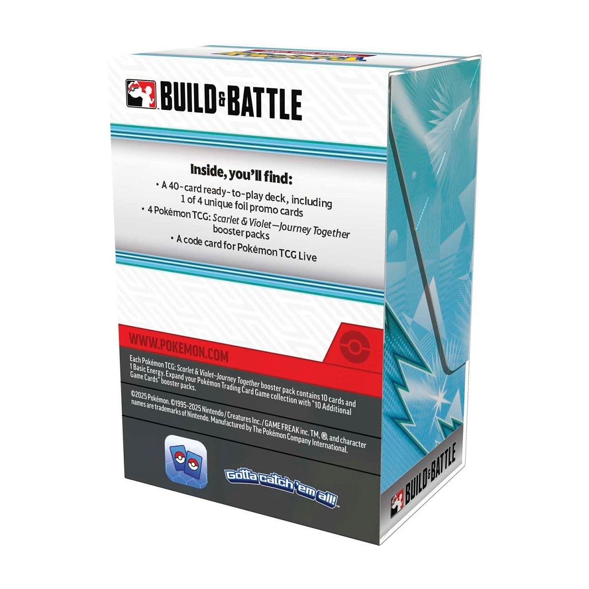 Pokemon TCG: Scarlet & Violet-Journey Together Build & Battle Box