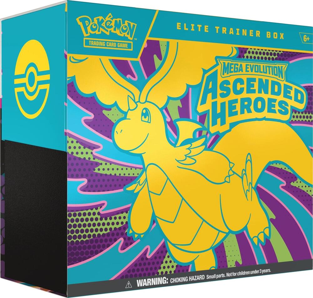 Pokemon TCG: Mega Evolution-Ascended Heroes Elite Trainer Box