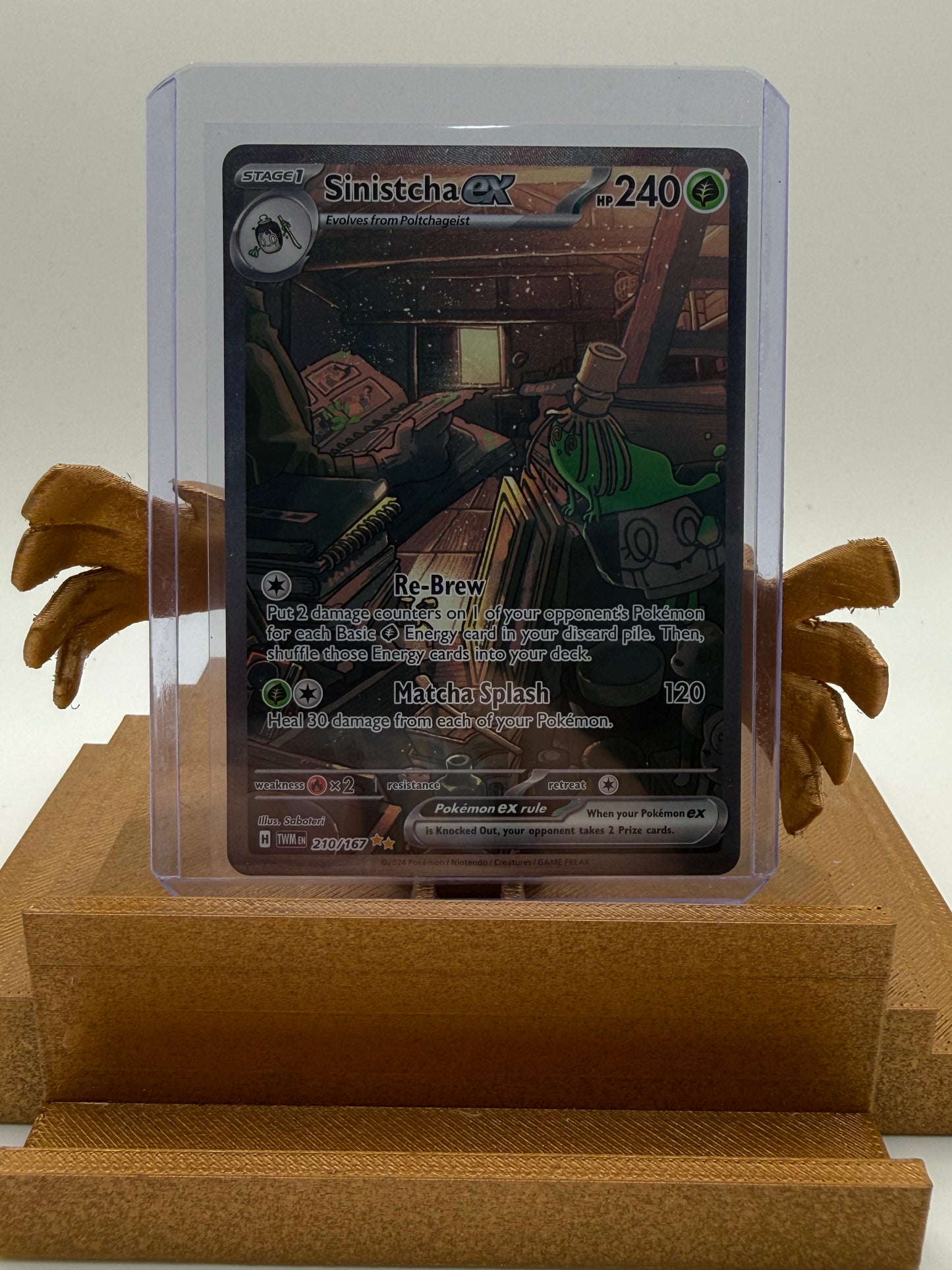 Sinistcha EX #210 - Twilight Masquerade - Near Mint