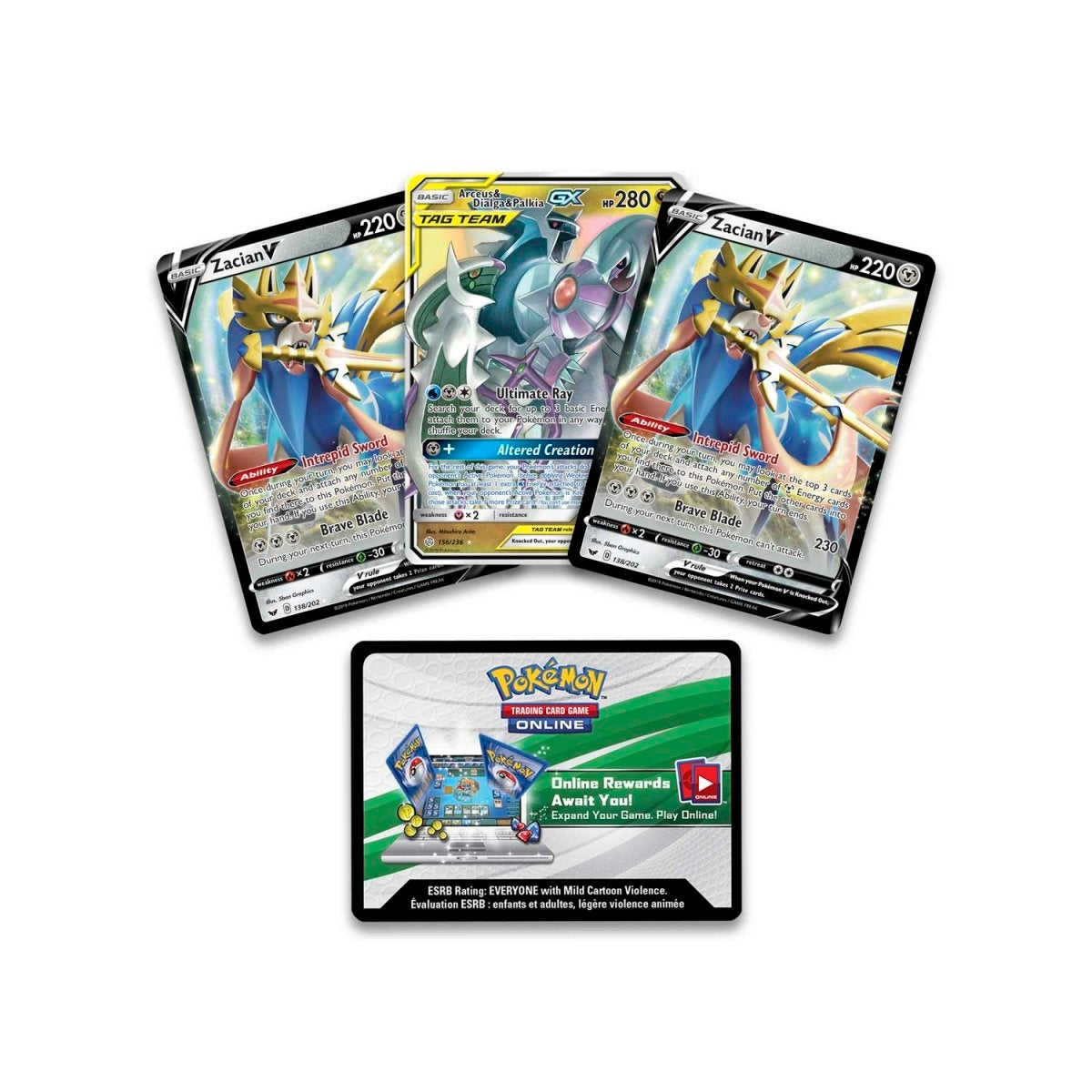 Pokemon TCG: Zacian V League Battle Deck