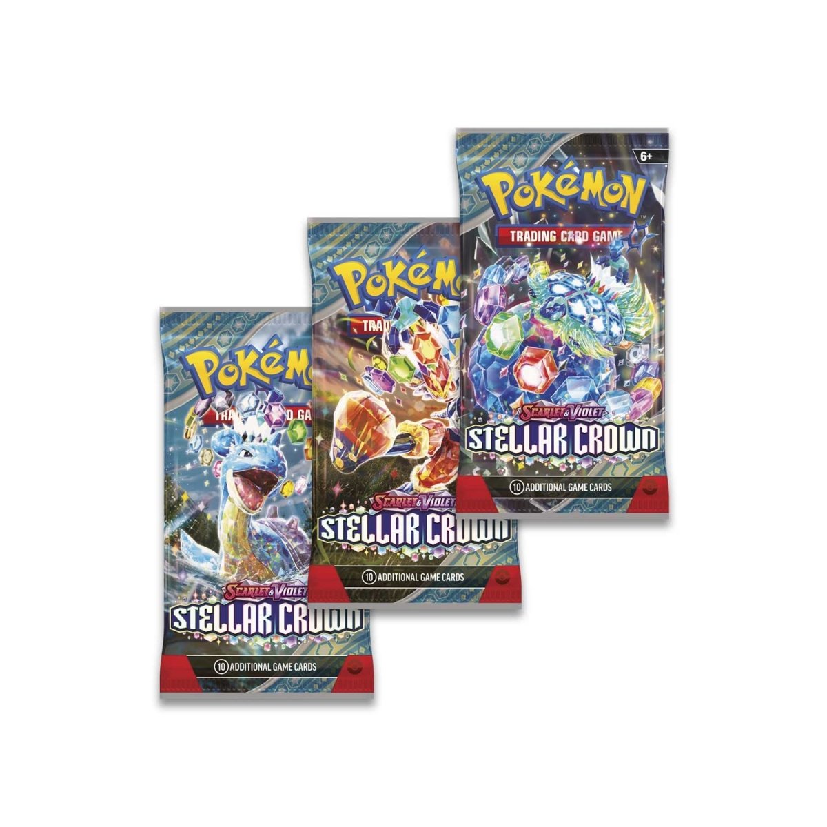 Pokemon TCG: Scarlet & Violet-Stellar Crown 3 Booster Packs