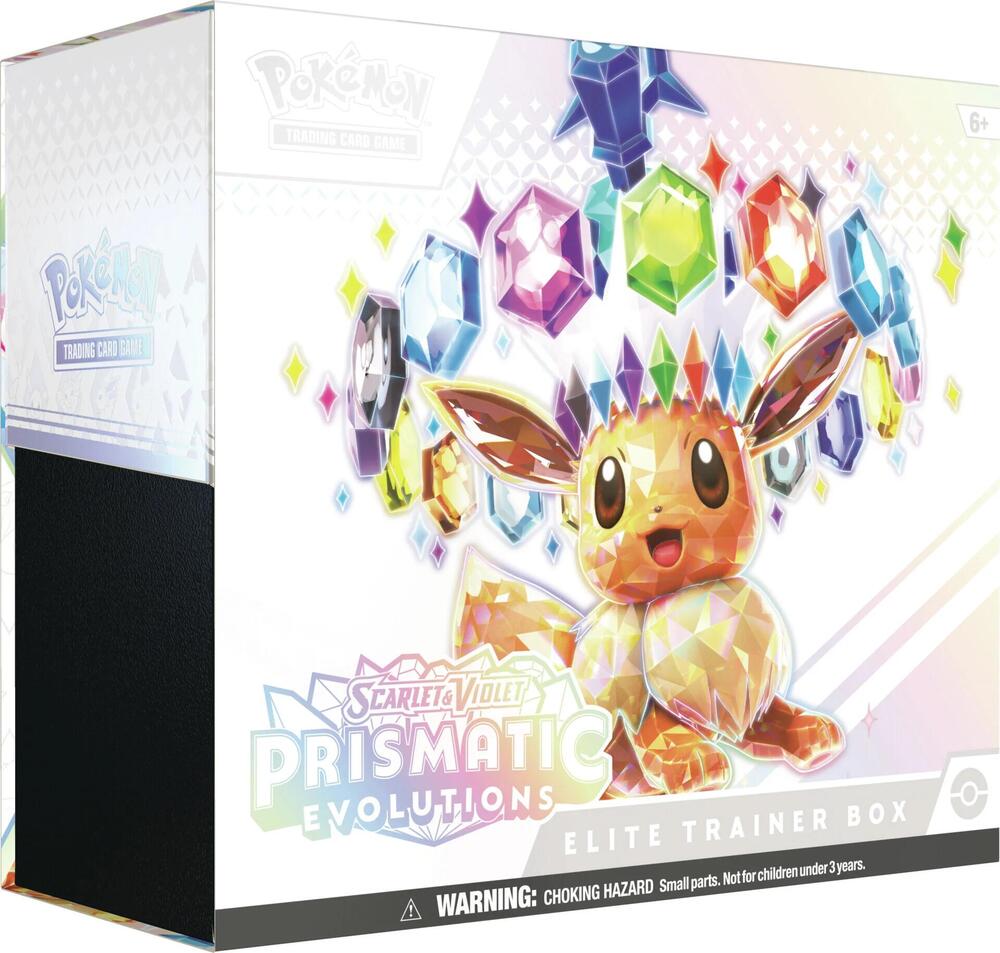 Pokemon TCG: Scarlet & Violet-Prismatic Evolutions Elite Trainer Box