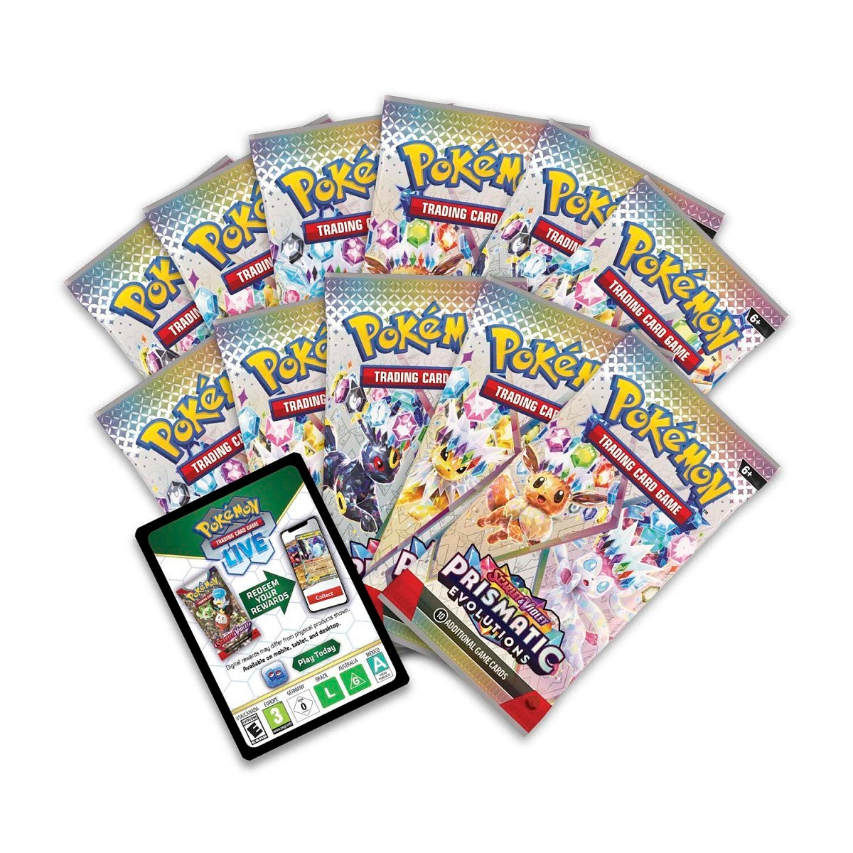 Pokemon TCG: Scarlet & Violet-Prismatic Evolutions Booster Pack