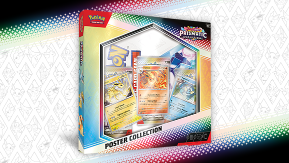 Pokemon TCG: Scarlet & Violet-Prismatic Evolutions Poster Collection