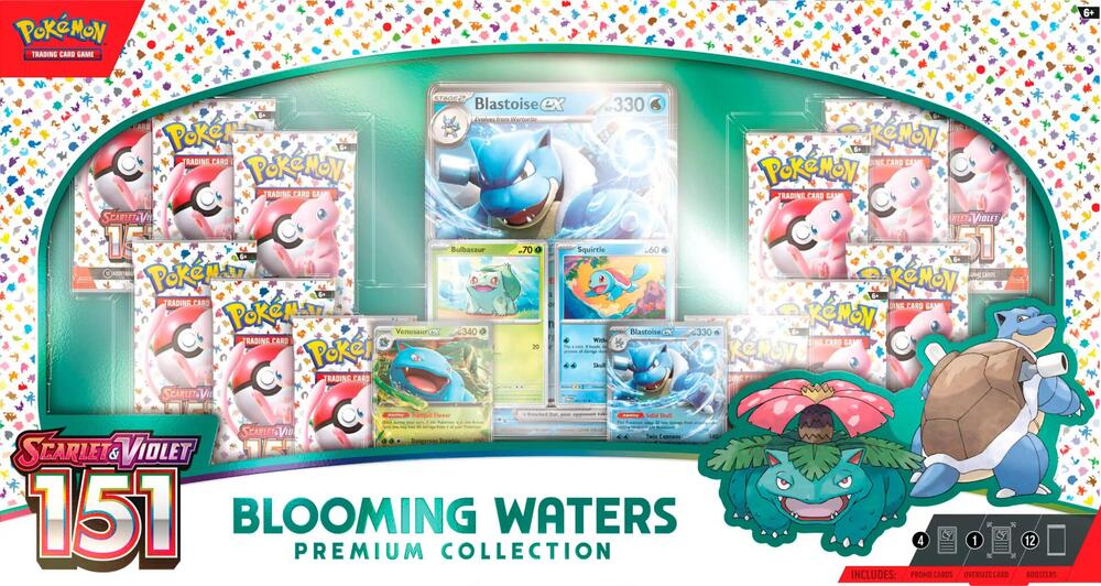 Pokemon TCG: Blooming Waters Premium Collection *(LIVE RIP ONLY)*