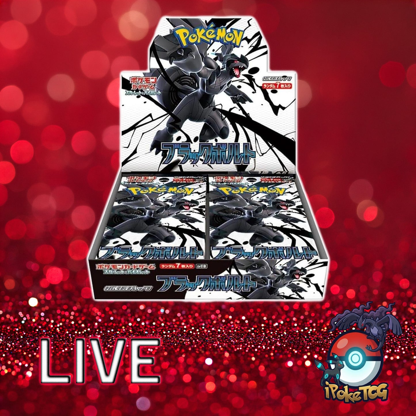 Pokemon TCG: Japanese Black Bolt Booster Box