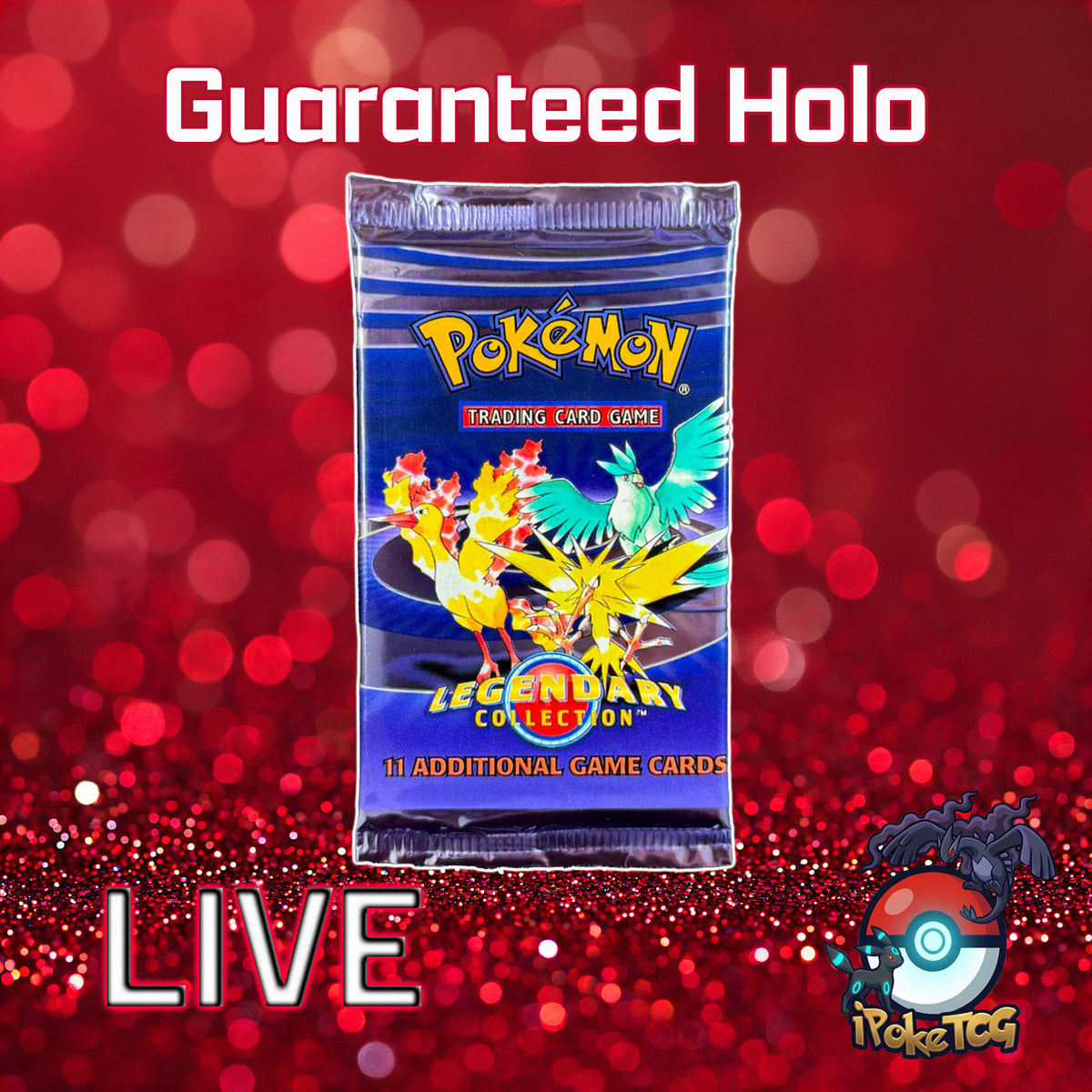 Pokemon TCG: Vintage-**Guaranteed Holo** Booster Packs *(Bounty)*