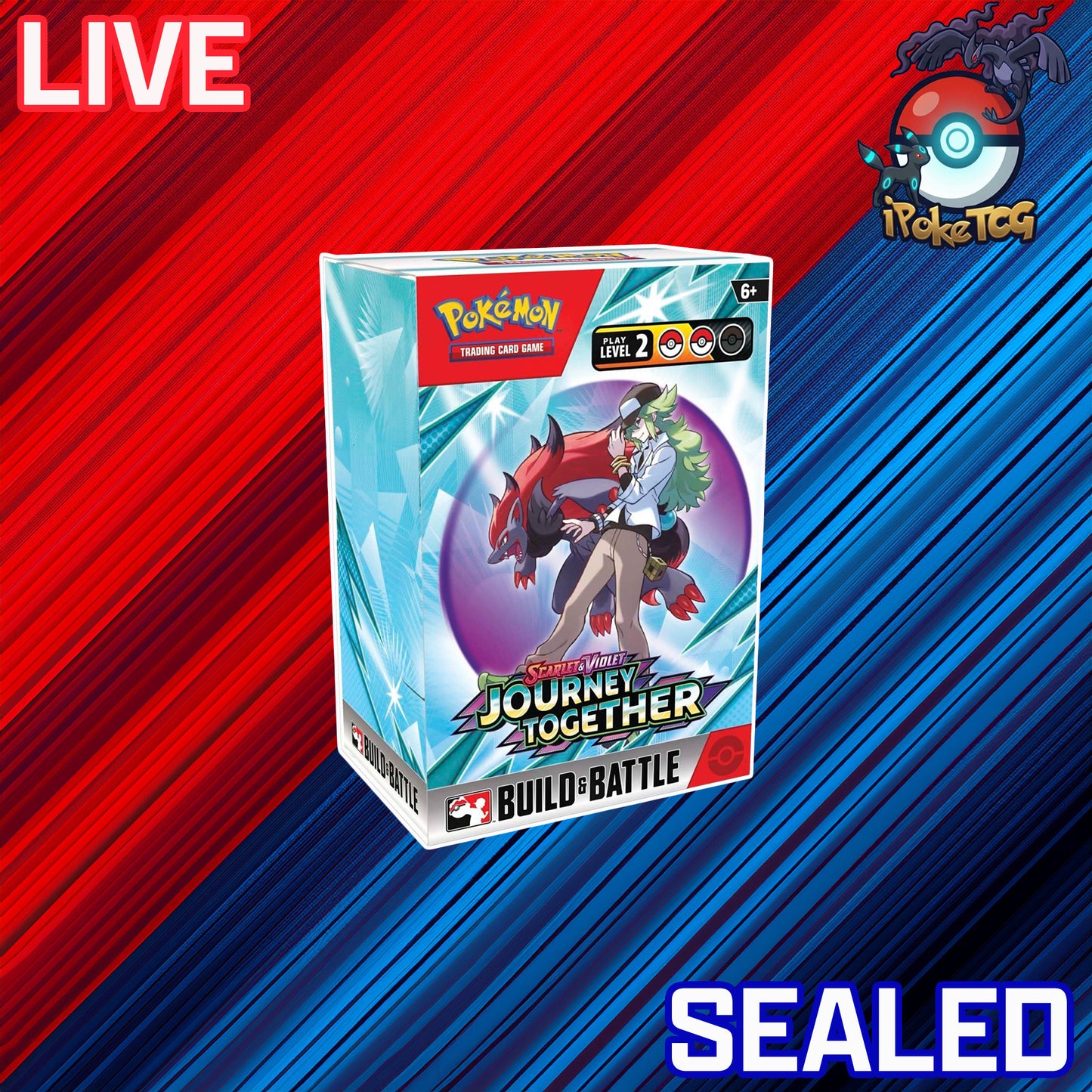 Pokemon TCG: Scarlet & Violet-Journey Together Build & Battle Box (Copy)