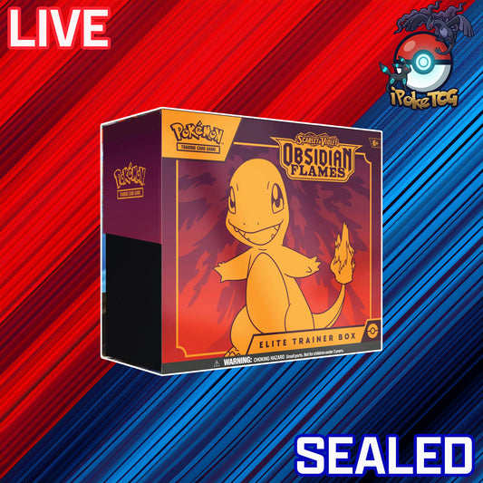Pokemon TCG: Scarlet & Violet-Obsidian Flames Elite Trainer Box