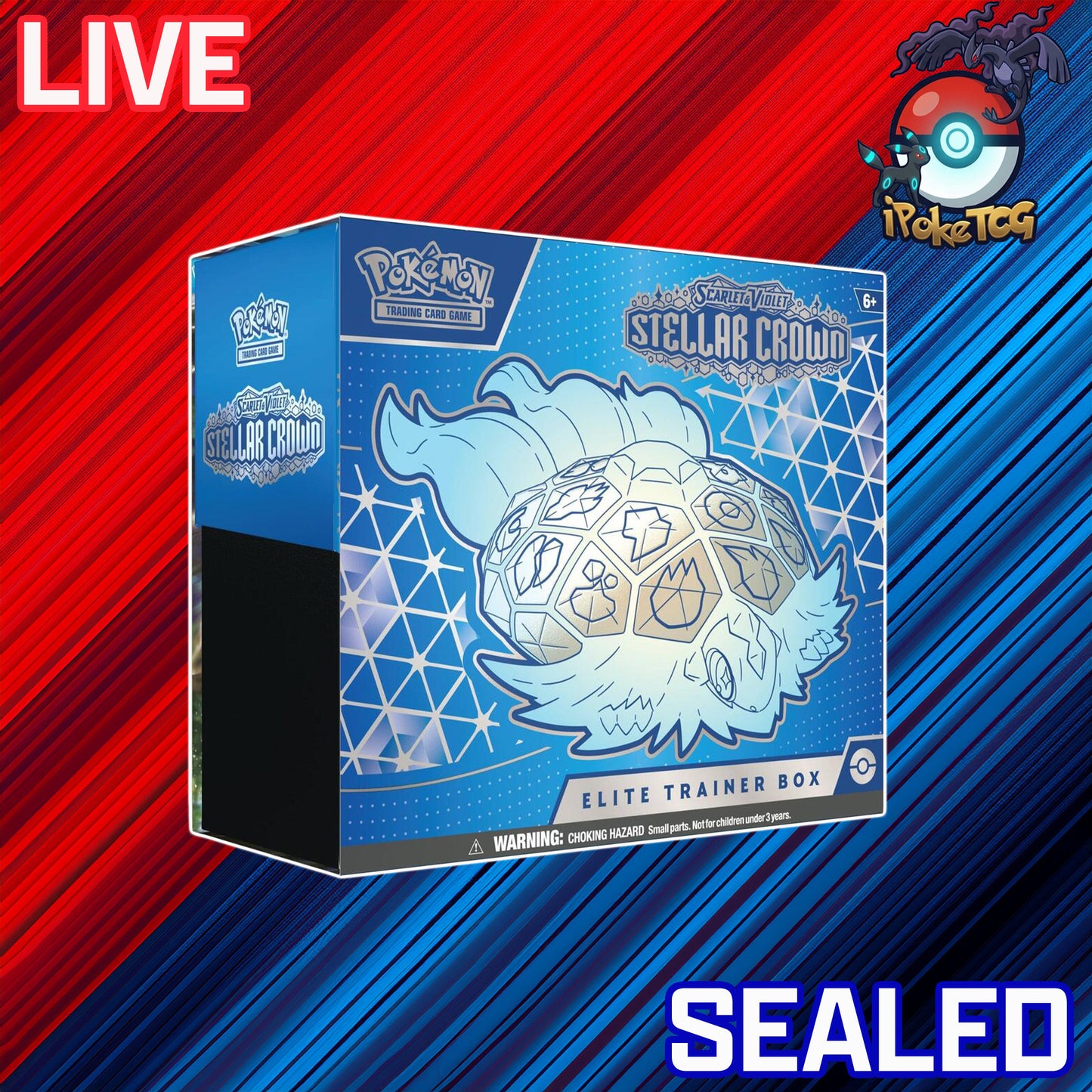 Pokemon TCG: Scarlet & Violet-Stellar Crown Elite Trainer Box