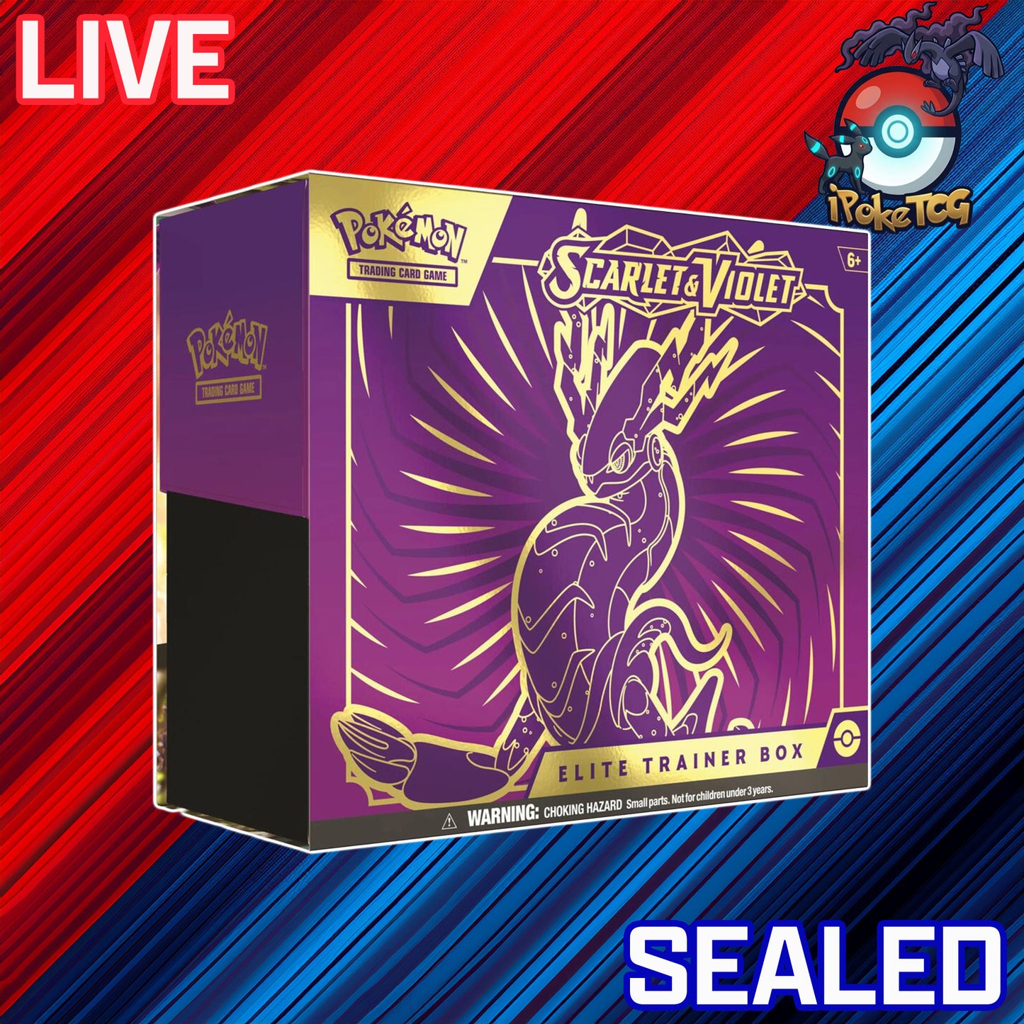 Pokemon TCG: Scarlet & Violet Elite Trainer Box [Miraidon]